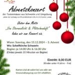 Musik vom Akkordeon in der Schweriner Schelfkirche am 3. Advent.